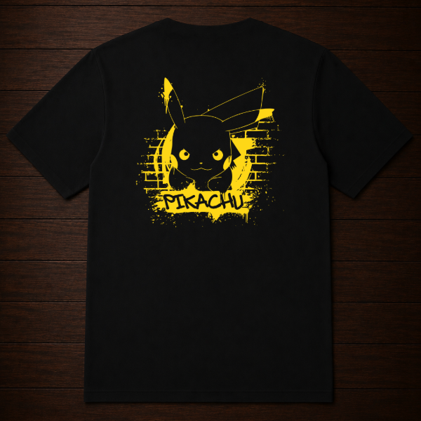 Producto - Remera - Pikachu Graffiti (Pokemon) - 1