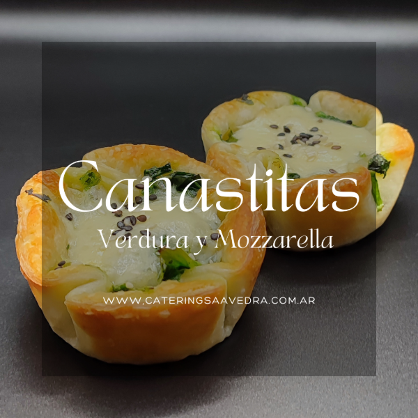 Producto - Canastitas de Verdura y Mozzarella