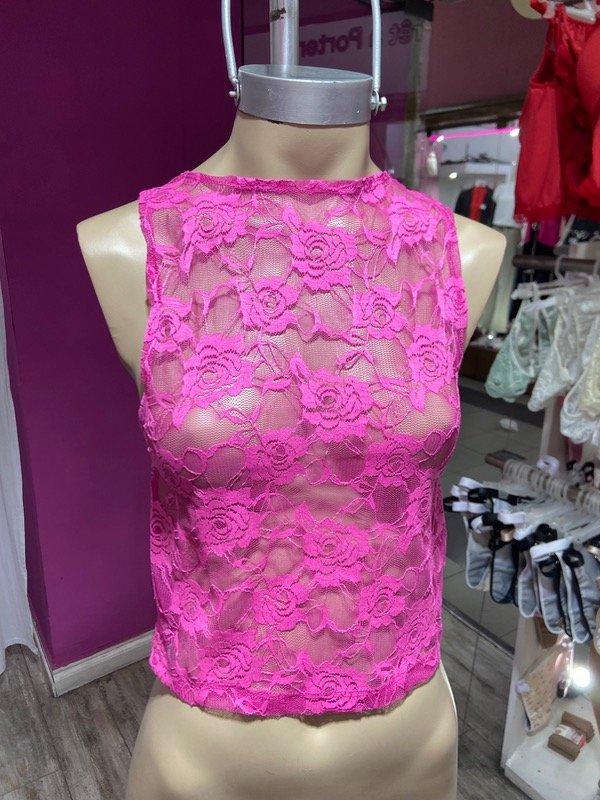 Producto - Musculosa encaje