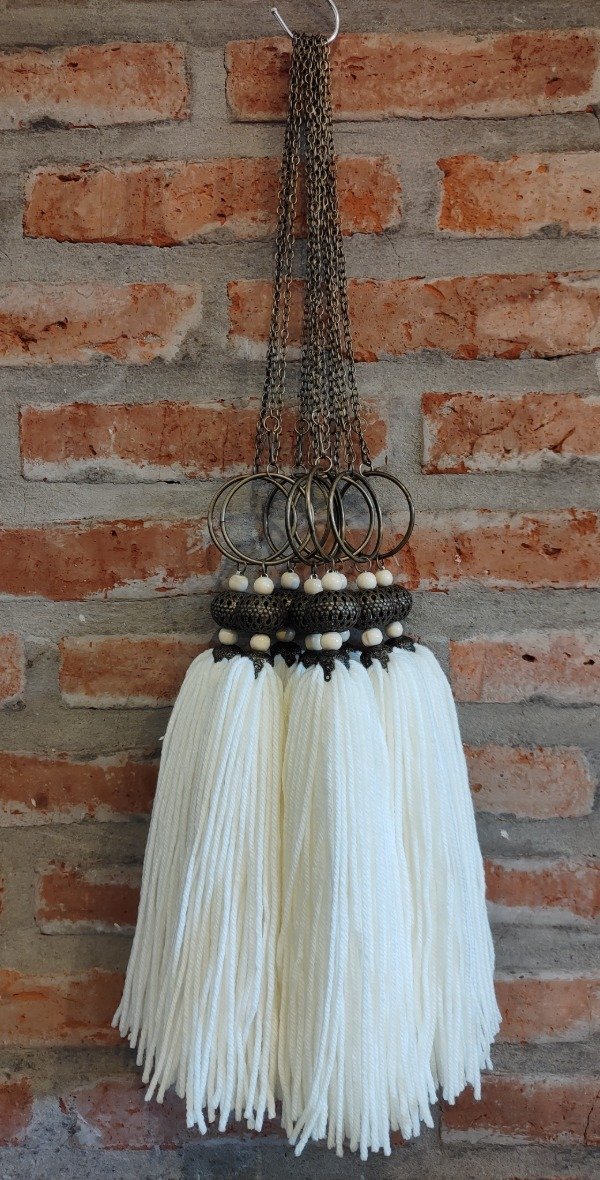 Producto - Borla ámbar bronce