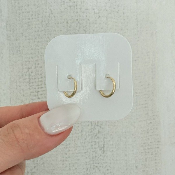 Producto - Aros argollas cubanas lisas 10mm