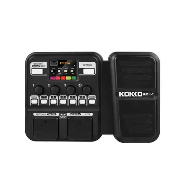 Producto - KOKKO PEDALERA MULTIEFECTO KMF1 DRUM LOOPER TECNOLOGÍA IR