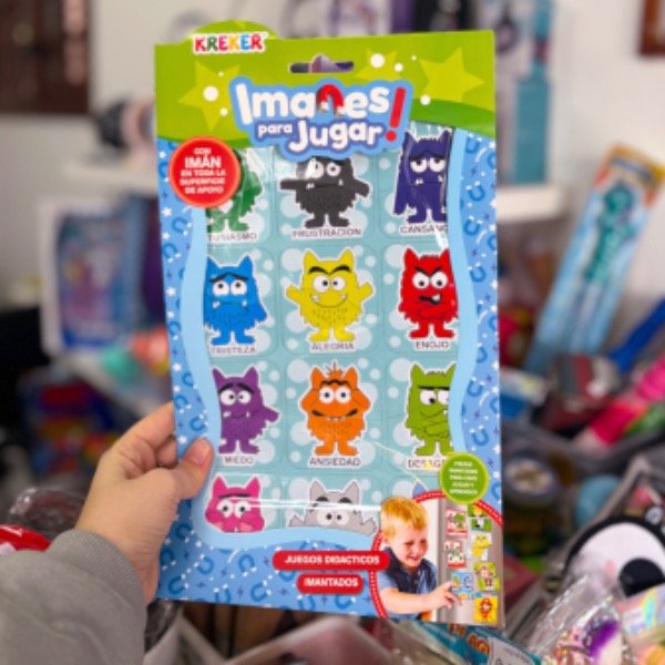 Producto - Imanes para jugar Las Emociones Kreker 5995