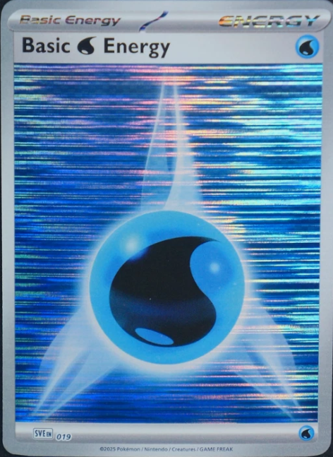 Producto - Basic Water Energy - Reverse Holo SVE019 : Scarlet and Violet Energies