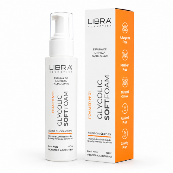 Producto - Espuma de limpieza Glicolico al 7