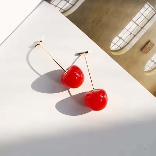 Producto - Aros cereza rojos