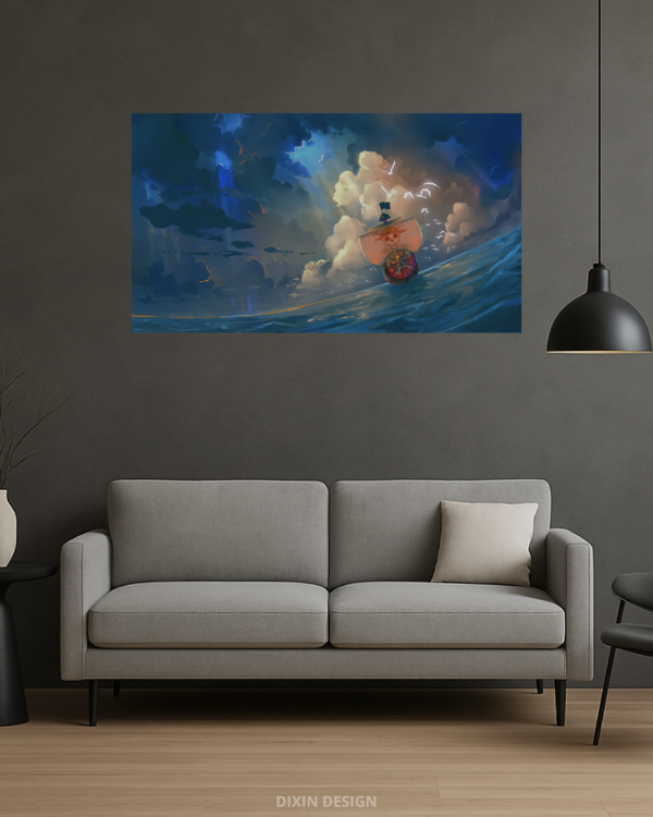 Producto - Cuadro Mural Barco One Piece