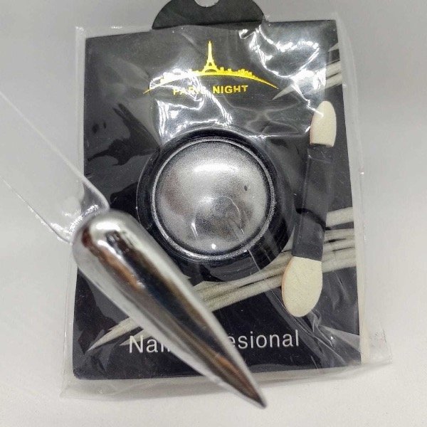 Producto - Polvo espejado plateado Paris Night