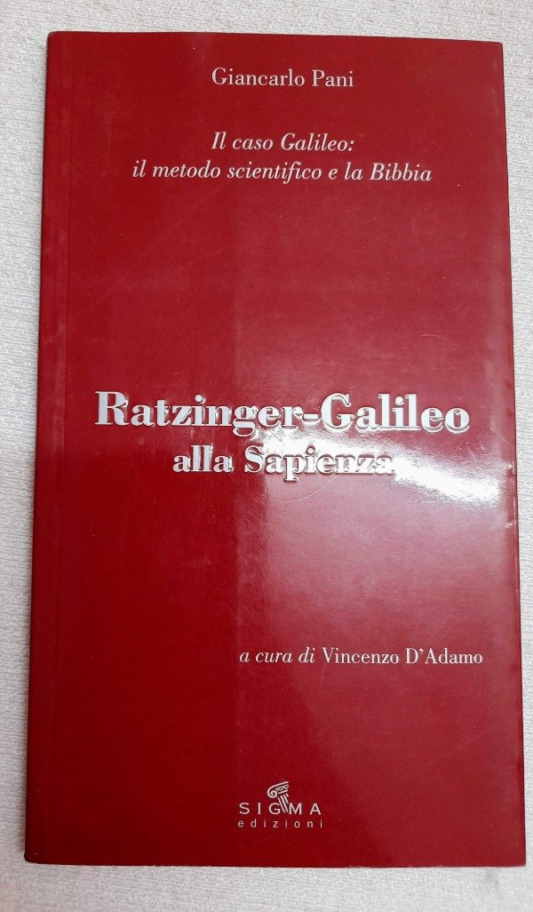 Producto - Ratzinger - Galileo Alla Sapienza - Giancarlo Pani - Sigma