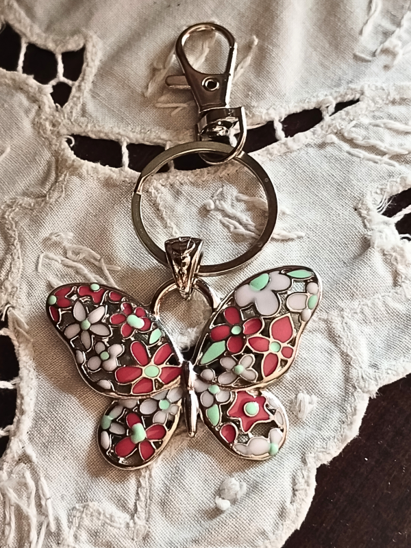Producto - Llavero  Mariposa Coral