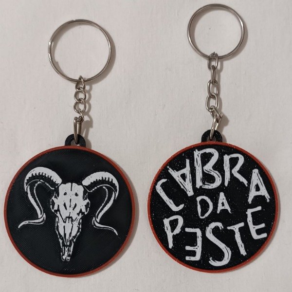 Producto - Llavero doble Cabra da Peste