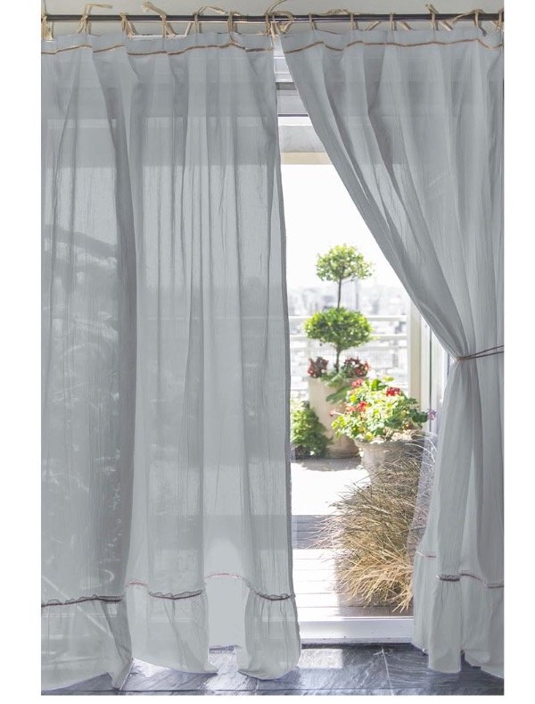 Producto - Cortina de Ambiente Dina Gerade Gris