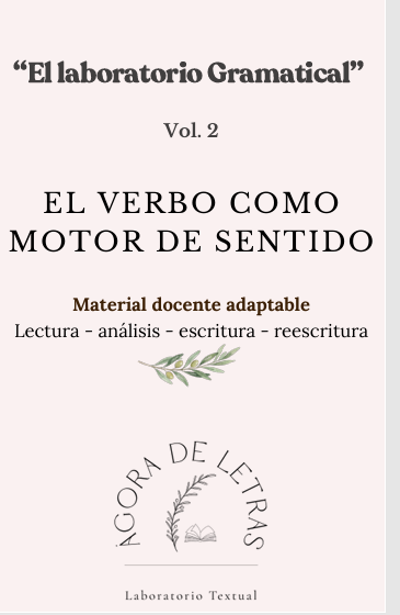 Producto - El verbo como motor de sentido