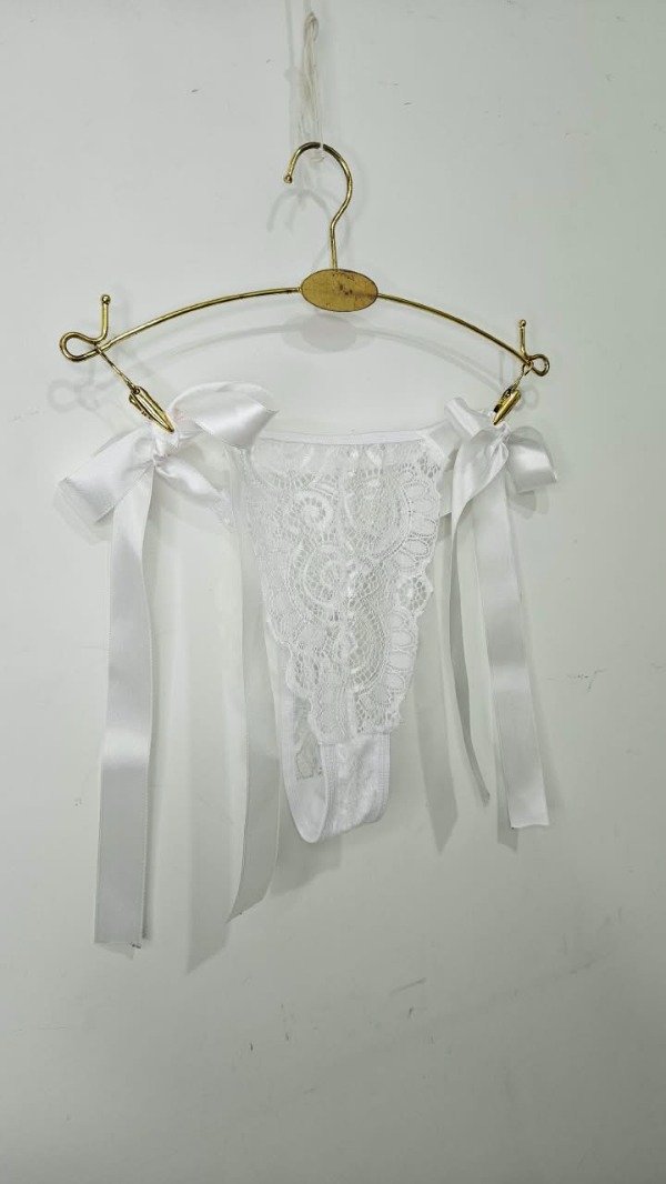 Producto - TANGA DE ENCAJE  CON LASO AL COSTADO A21 C - 4
