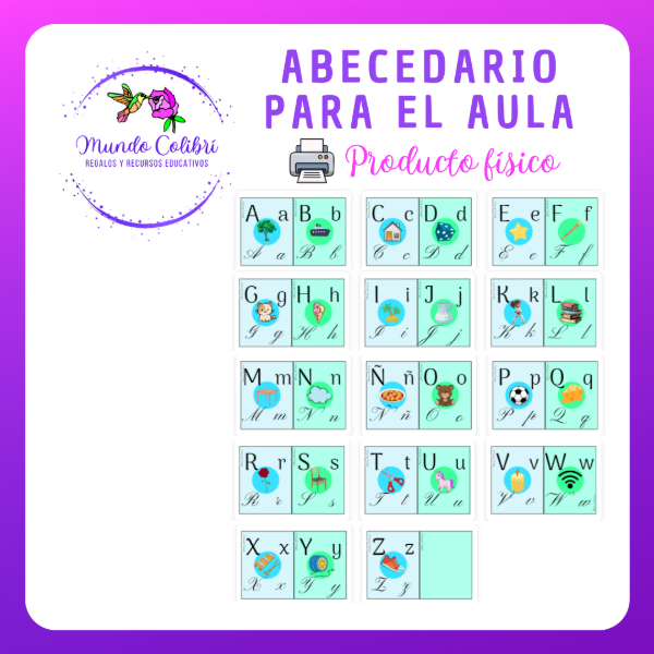 Producto - Abecedario para el aula (Impreso)