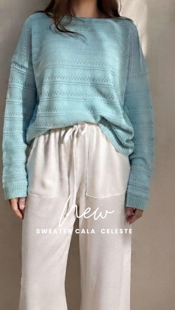 Producto - SWEATER CALA CELESTE - 0