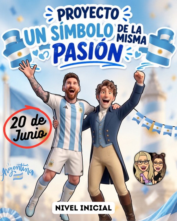 Producto - UN SÍMBOLO, LA MISMA PASIÓN. Nivel Inicial