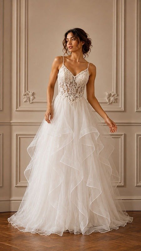 Producto - Vestido de tull importado Dione