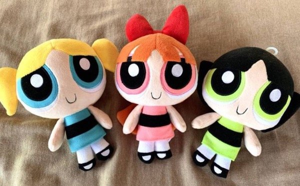 Producto - Llaveros Chicas súper poderosas de peluche (x12 42.000ars)