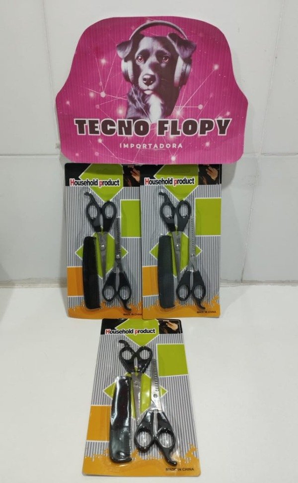 Producto - Peluqueria set x 3 tijera entresacar