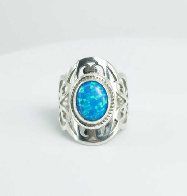Producto - Anillo con Opalo Artesanal