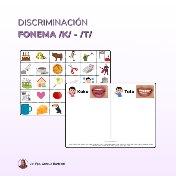 Producto - Discriminación: K - T