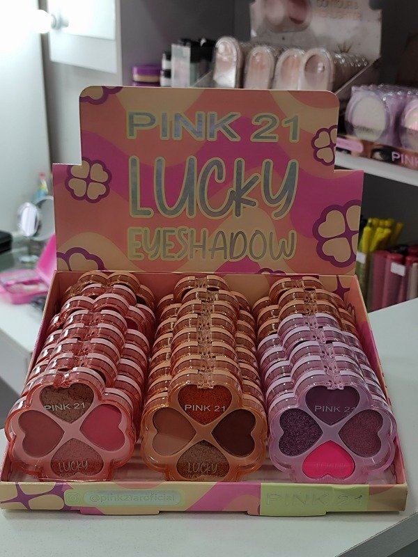 Producto - Paleta de sombras lucky PINK21