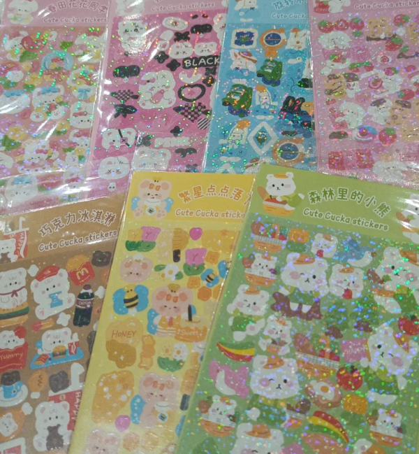 Producto - Sticker holográfico  deco