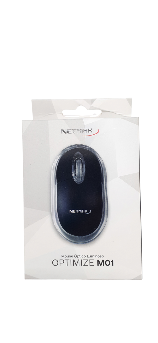 Producto - Mouse con cable NETMAK Optimize M01