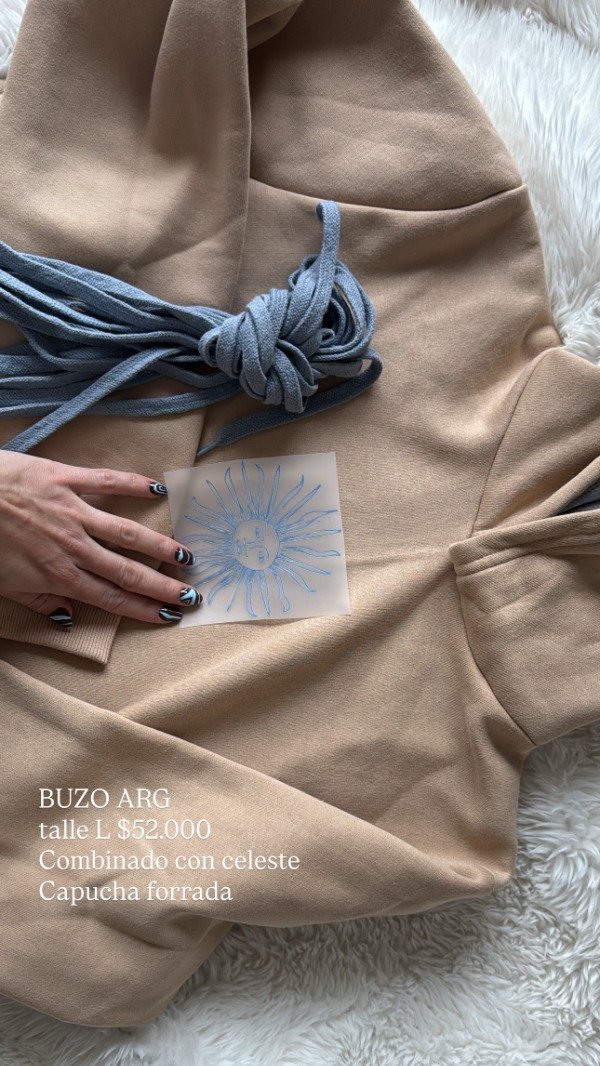 Producto - Buzo Beige ARG
