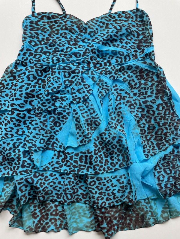 Producto - top blue animal print - 1