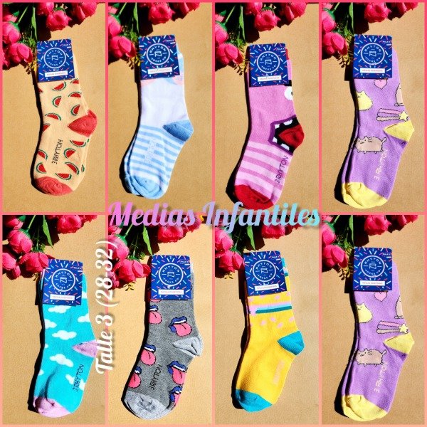 Producto - Medias 3/4 Rhyton 353 Talle 3 (28-32)