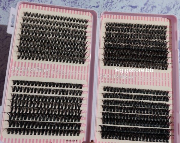 Producto - Set de pestañas punto Cluster Mix 10, 20, 30 y 40D - 0