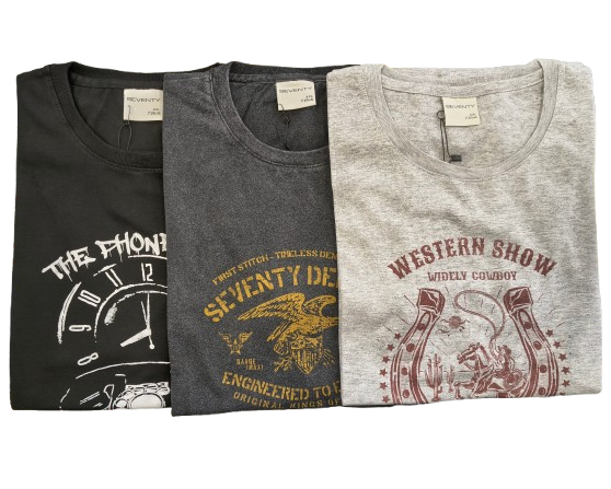 Producto - Remeras M/C Estampadas Seventy