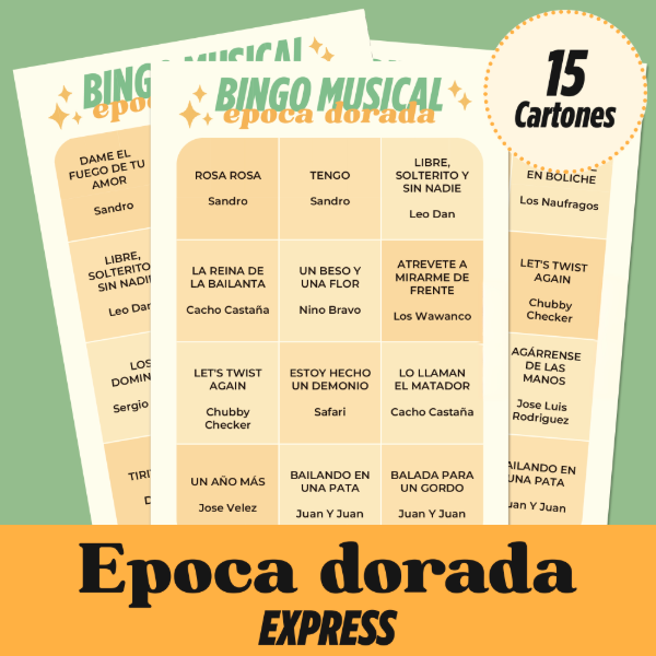 Producto - ÉPOCA DORADA (Version Express - 15 Cartones)
