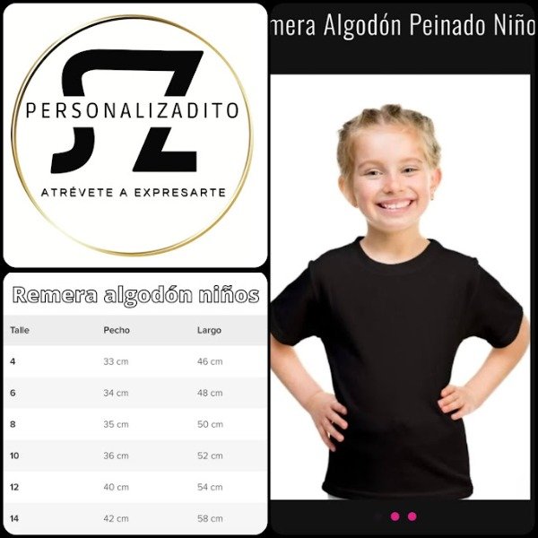 Producto - Remera de aldogón para niños personalizada - 3