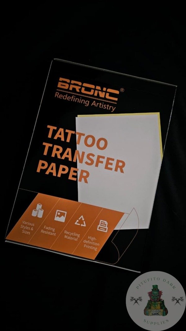 Producto - Papel Hectográfico Térmico BRONC para Tattoo Transfer