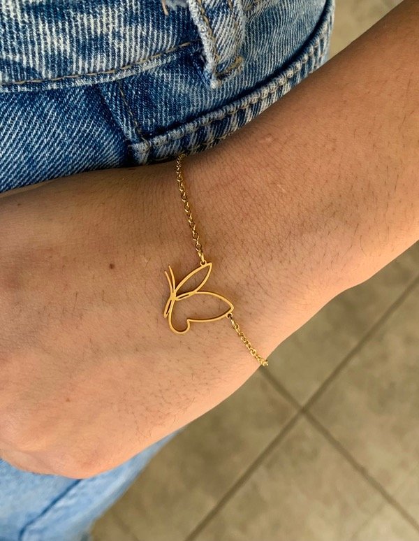Producto - Pulsera mariposa gold