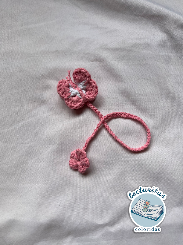 Producto - Marcapaginas de mariposa a crochet