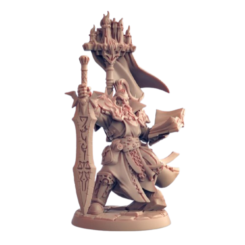 Producto - Humano con Espada y Libro