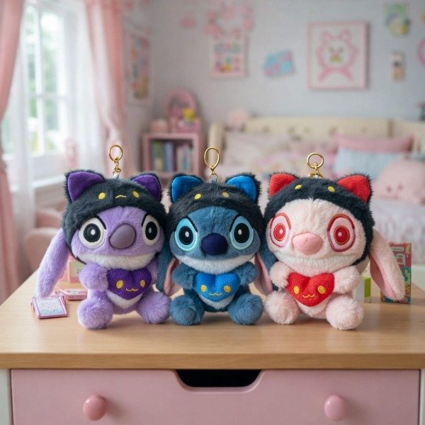 Producto - Llavero Premium Peluche Stitch Black XP