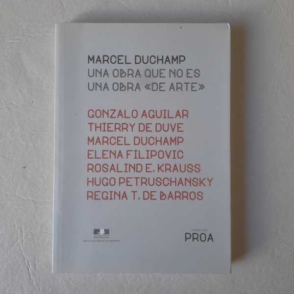 Producto - Marcel Duchamp. Una obra que no es una obra de arte