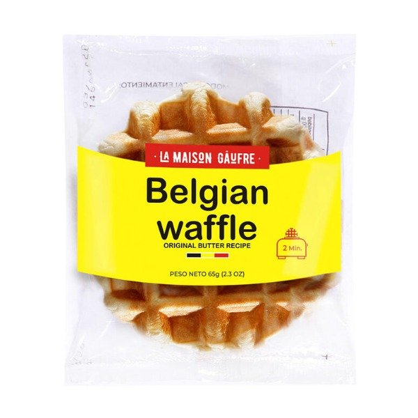 Producto - Waffles Belgas Originales x 65g LA MAISON GAUFRE