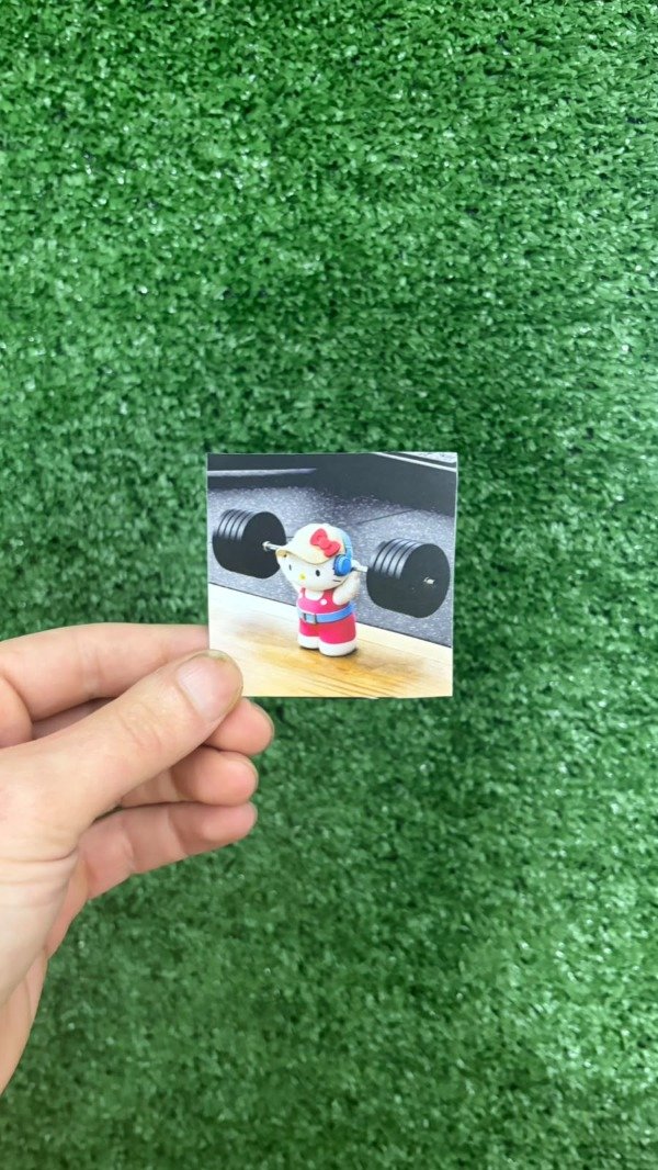 Producto - Stickers Fitness - Para Termos - KITTY FITNESS