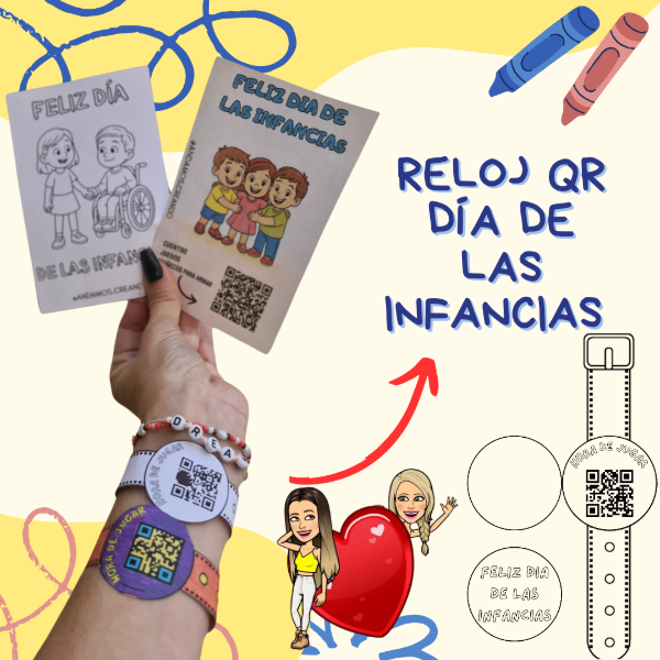 Producto - RELOJ QR DÍA DE LAS INFANCIAS