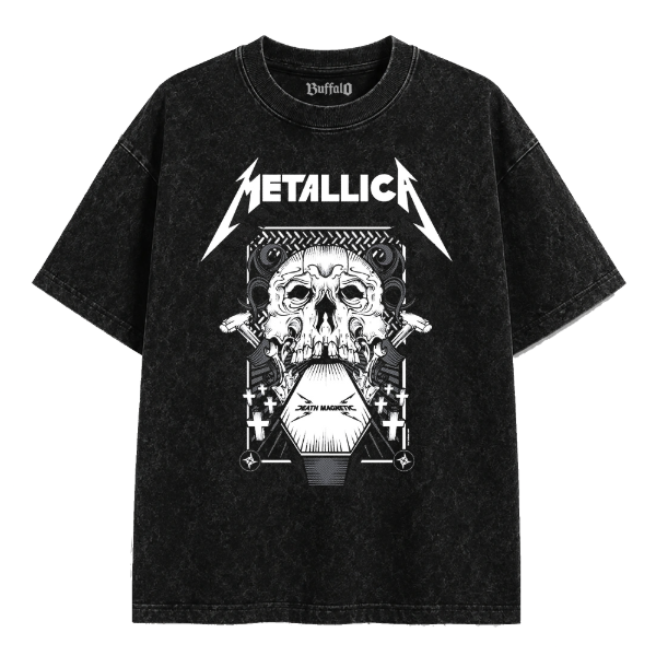 Producto - REMERA METALLICA - DEATH MAGNETIC - CALAVERA - RETRO - 0