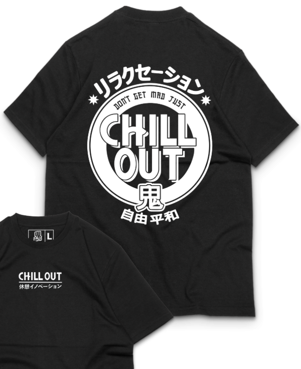 Producto - Remera chill out (negro)