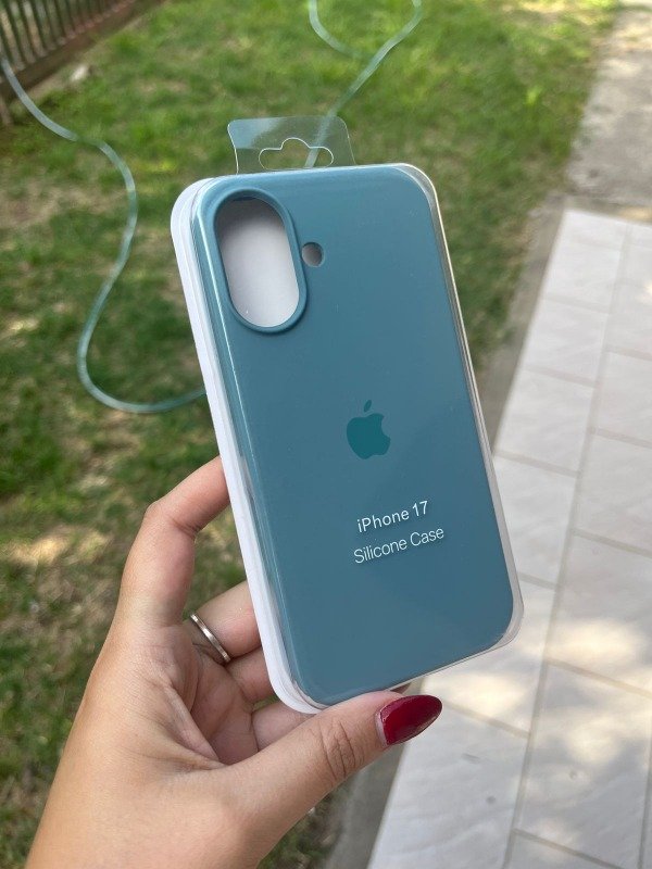 Producto - Iph 17 silicona case petroleo
