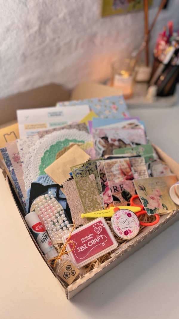 Producto - CAJA DE SCRAP Y JOURNALING BOUTIQUE PALAIS
