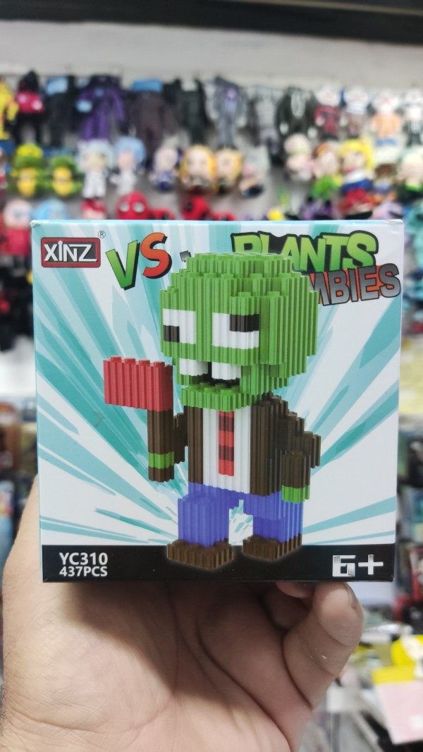 Producto - Rompecabezas Blocks Plantas VS Zombie Abanderado YC310